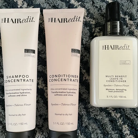 The Hair Edit Shampoo, Conditioner Concentrate, and Nourishing Leave-In Set - Picture 1 of 1